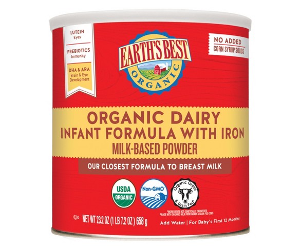 Earth's Best  Infant Formula with Iron 23.2oz