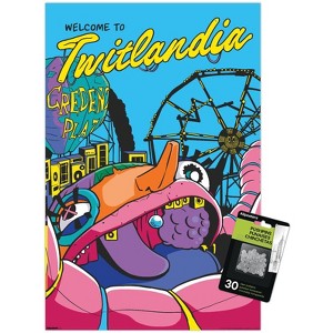 Trends International Netflix The Twits (2025) - Welcome To Twitlandia Unframed Wall Poster Prints - 1 of 4