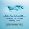 Mattress Topper - 3 Inch - CertiPUR-US Certified Gel Memory Foam - Reflex by Viscosoft - 2 of 4
