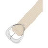 INSPIRE CHIC Women Woven Wide Stretch Straw Rattan Triangle Buckle Elastic Belts Waistband 1Pc - 2 of 4
