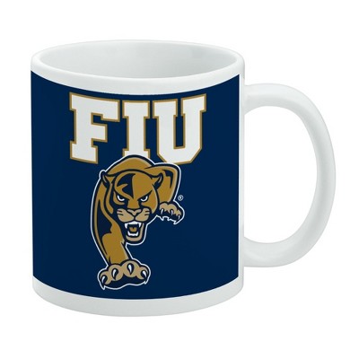 Florida International University Primary Logo Ceramic Coffee Mug Novelty Gift Mugs for Coffee Tea and Hot Drinks 11oz White