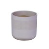 Wooakway 10" Dia Outdoor Indoor Ceramic Planter Pot Decorative Planter with Drainage Hole Patio Flower Pot - 3 of 4