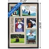Trends International The Wizarding World: Harry Potter - Stamps Collage Framed Wall Poster Prints - 3 of 4