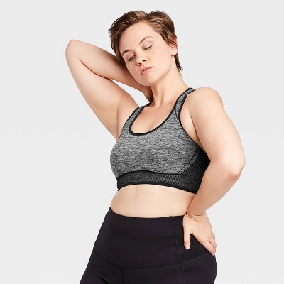 crop top sports bra target