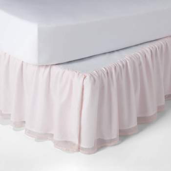Glitter Dot Tulle Kids' Bedskirt - Pillowfort™