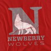 Newberry College Distressed Primary Logo Kids T-Shirt For Youth Red - 2 of 4
