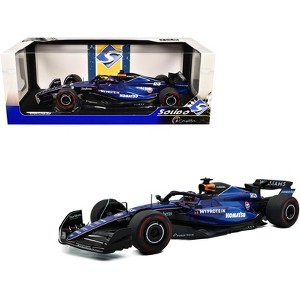 Williams FW46 #23 Alex Albon "Williams Racing" F1 Saudi Arabian GP (2024) "Competition" Series 1/18 Diecast Model Car by Solido - 1 of 4