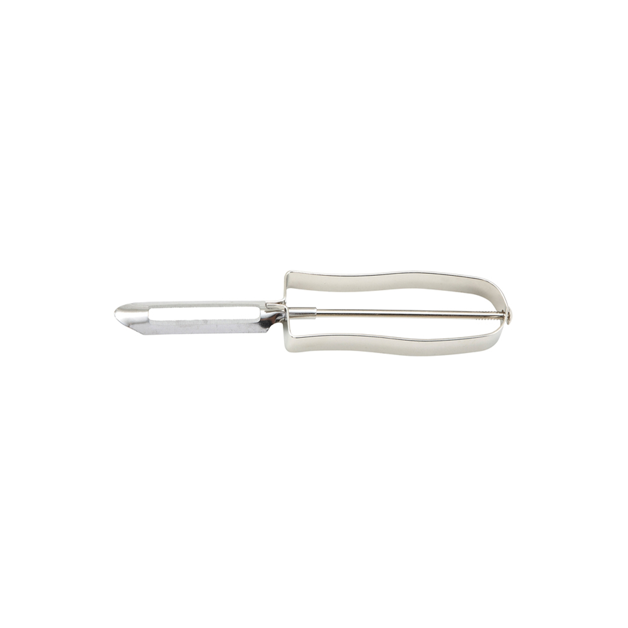 Winco Vegetable Peeler with Nickel Plated Handle - Pack of 1