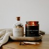 Sweet Water Decor Palo Santo Patchouli 9oz Amber Jar Black Label Soy Candle - 2 of 4