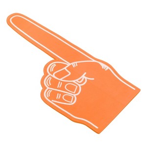 Unique Bargains EVA Cheerleading Sports Events Party DIY Blank Giant Foam Glove - 1 of 4
