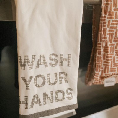 Everyday Hand Towel Black - Room Essentials™