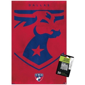 Trends International MLS FC Dallas - Logo 25 Unframed Wall Poster Prints - 1 of 4