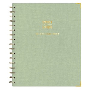 The Everygirl X Day Designer 2024-25 Planner 9"x7" 30 Day Challenge Soft Sage: Weekly & Monthly Agenda, Wire-Bound - 1 of 4