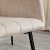 Ridstar 2 Piece Dining Chairs with Armrests For Dining Room & Living Room-Beige - 3 of 4