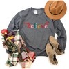 Simply Sage Market Women's Graphic Sweatshirt Believe Colorful - 3 of 4