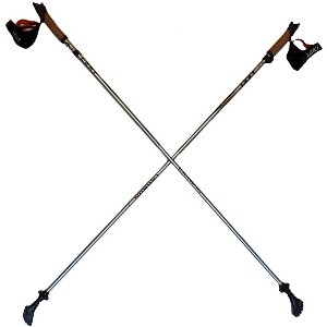 LEKI Nordic Walking Ultra ALU Carbon HTS 6.0 Series Poles Gray 120cm/48in - 1 of 3