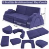 11Pcs Kids Play Couch, Modular Toddler Sofa Set for Creativity, Fort Building & Playroom or Bedroom Furniture - 3 of 4