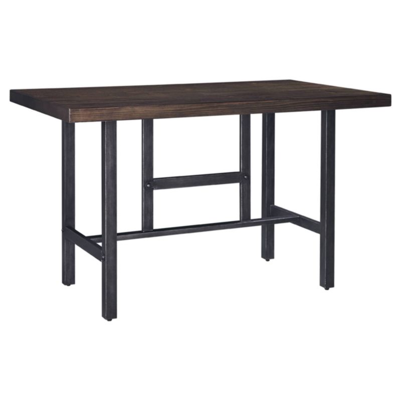 Kavara Rectangular Dining Room Counter Table - Wood/Medium Brown - Signature Design by Ashley, 1 of 12