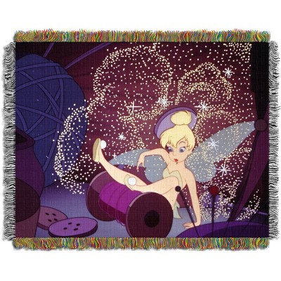 Northwest Disney, Tinkerbell, Clumsy Nonmet 48-Inch-by-60-Inch Acrylic Tapestry Throw by The Northwest Company