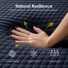 CSBDHOME 10" Memory Foam Mattress with Bamboo Charcoal Gel and Anti-Slip Cover – Medium Soft Support - 2 of 4