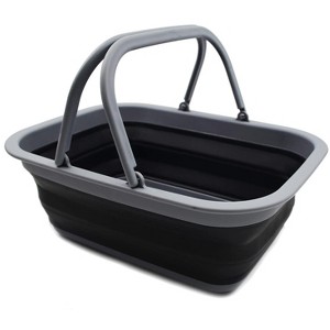 SAMMART 9.2L (2.37Gallon) Collapsible Tub with Handles - 1 of 4