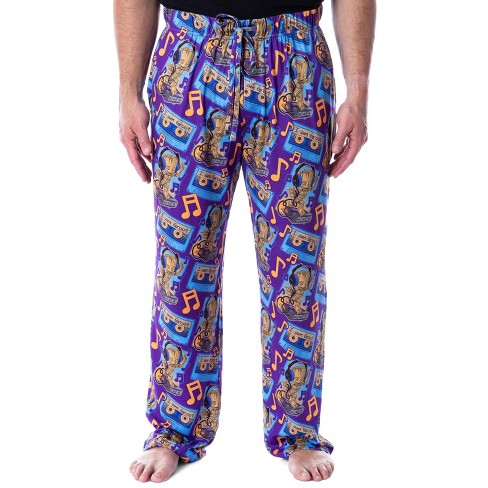 Marvel Mens' I Am Groot Allover Cartoon Character Loungewear Pajama ...