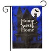 Briarwood Lane Halloween Burlap Garden Flag 12x18 For Outdoor Home Sweet Haunted Home For Halloween Garden Flag Flags For Outside - 2 of 4