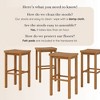 Stool Bar Height (30in) - 4 pack - 4 of 4