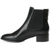 Journee Collection Womens Chayse Tru Comfort Foam Pull On Stacked Heel Booties - 2 of 4