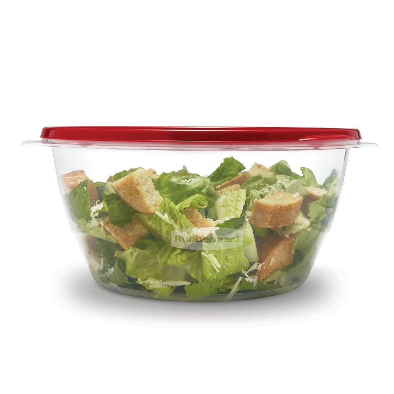 Rubbermaid TakeAlong 15.7 Cup Plastic 2pk Serving Bowls Clear, 3 of 9