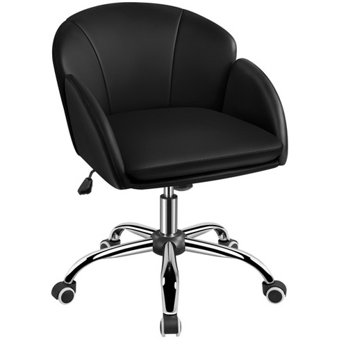 Oline Ergonomic Executive Office Rolling Home Desk Leather Chair W Armrests