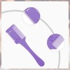 Unique Bargains Durable Haircut comb with 10 Blades for Hair Styling Purple 1 Set - 3 of 4