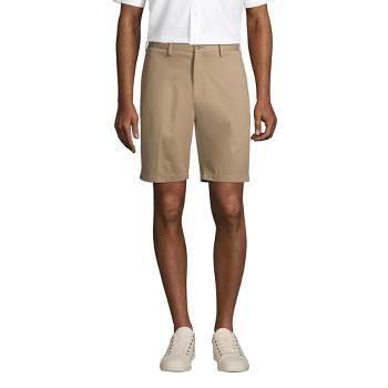 Lands' End Men's Big 9" Traditional Fit No Iron Chino Shorts