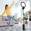 Bower® Wireless Creator Collapsible 12-In. White and RGB Ring Light, Black - 2 of 4