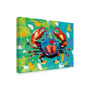 Trademark Fine Art -Carolee Vitaletti 'Seaside Crab I' Canvas Art - 1 of 3