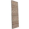Olivia & May Wood Geometric Handmade Intricately Carved Wall Decor Brown : Bohemian Style, Vertical Orientation - 2 of 4