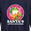 Boys' - Garfield - Santas Little Helpers Graphic Long Sleeve Fleece Sweatshirt - image 2 of 4