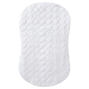 HALO Innovations Bassinest Swivel Sleeper Waterproof Mattress Pad – Quilted White - 1 of 3