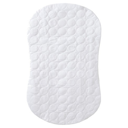 Halo Innovations Bassinest Swivel Sleeper Waterproof Mattress Pad Quilted White Target