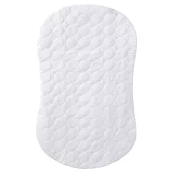 HALO Innovations Bassinest Swivel Sleeper Waterproof Mattress Pad – Quilted White