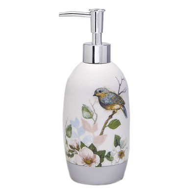 Lakeside Bluebird Bathroom Accent Soap and Lotion Pump - Bathroom Countertop Decor