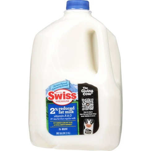 Swiss Premium 2% Reduced-fat Milk - 1gal : Target