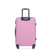 Whisen 3-Piece Set(20/24/28 in.) Hardshell ABS Lightweight Suitcase Suitcase Luggage Sets with TSA Lock and Two Hooks - 4 of 4