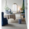 Vynxaria 24"x42" Gold Arched Wall Mirror - Elegant Framed Living Room & Bedroom Decor - 4 of 4