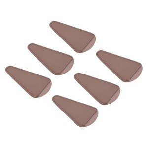 Unique Bargains Eyebrow Trimming Beauty Tool Protection PU Leather Scissor Sheaths 4"x2.2" - 1 of 4