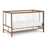 Gulches 3-in-1 Crib - Modern Convertible Design, Walnut/White, Adjustable Heights - 2 of 4