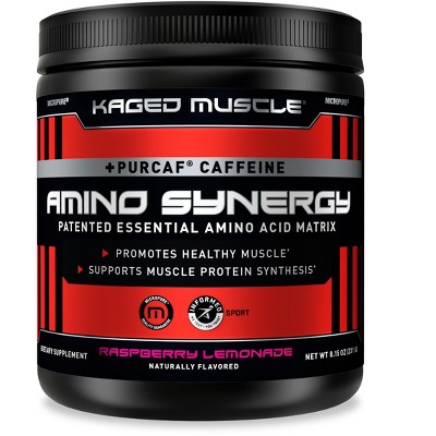 Kaged Muscle Amino Synergy, Raspberry Lemonade, 8.15 oz (231 g), Sports Nutrition Supplements