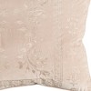 HomeRoots 20" Blush Cotton Throw Pillow - 4 of 4