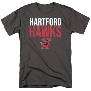 Men's University of Hartford Official Stacked T-Shirt Stacked - 1 of 4