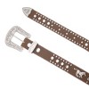 Nocona Belt Co Girl's Western Horse and Rhinestone Belt - 2 of 4